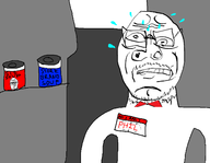 hair soup soyjak subvariant:philson teeth text variant:sidson // 1442x1116 // 175KB