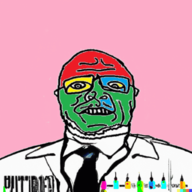 clothes doctor gif glasses lab_coat meta:ai_generated necktie open_mouth soyjak syringe text trend_colorjak variant:sidson // 1024x1024 // 2.6MB