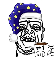 clothes coffee cup glasses hand hat nightcap text tired variant:sidson // 738x774 // 108KB