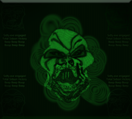 artificial_intelligence computer duradal glowing_eyes green_eyes green_skin marathon subvariant:aggresid_brisbane variant:sidson // 497x448 // 216KB