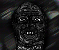 ad black_and_white exposed gore horror muscules sidson_city variant:sidson // 379x321 // 263KB