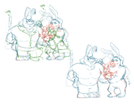 artist:pooky baby buff buff_rogudean family female Nas:Rogudeans // 1280x1024 // 424KB