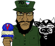 animal cow cuba fidel_castro i_hate ice_cream punisher_face series:bovinesids subvariant:i_hate. subvariant:Sheila ubre_blanca variant:a24_slowburn_soyjak variant:sidson // 1143x954 // 98KB
