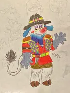 anthro Artist:natt_daneclaw character:Vinluv furry goat // 1575x2100 // 1021KB