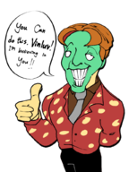 Artist:Crotchybutt character:Vinluv drawn nas:son_of_the_mask tim_avery // 768x1024 // 244KB