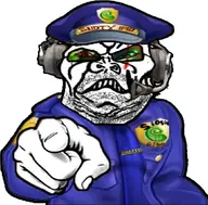 angry clothes glasses hat headphones pointing police stubble subvariant:aggresid_brisbane variant:sidson white_background // 1053x1039 // 224KB